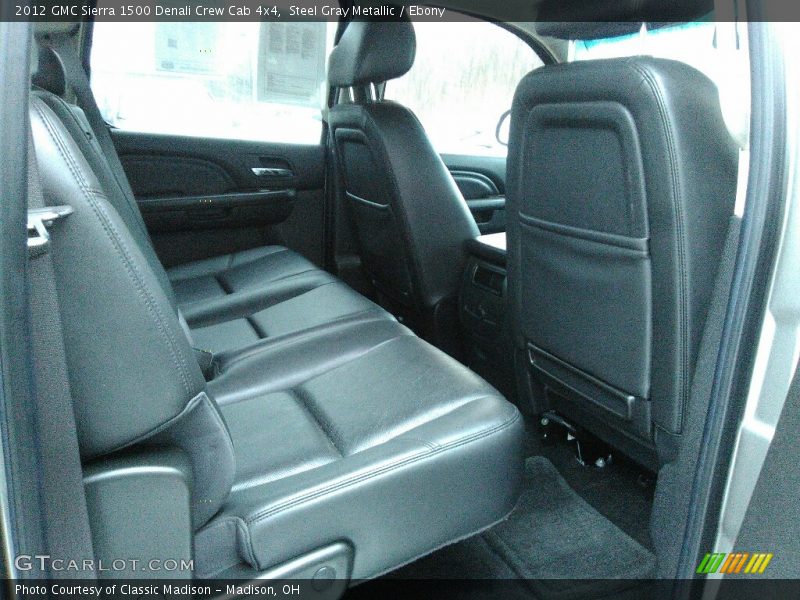 Steel Gray Metallic / Ebony 2012 GMC Sierra 1500 Denali Crew Cab 4x4