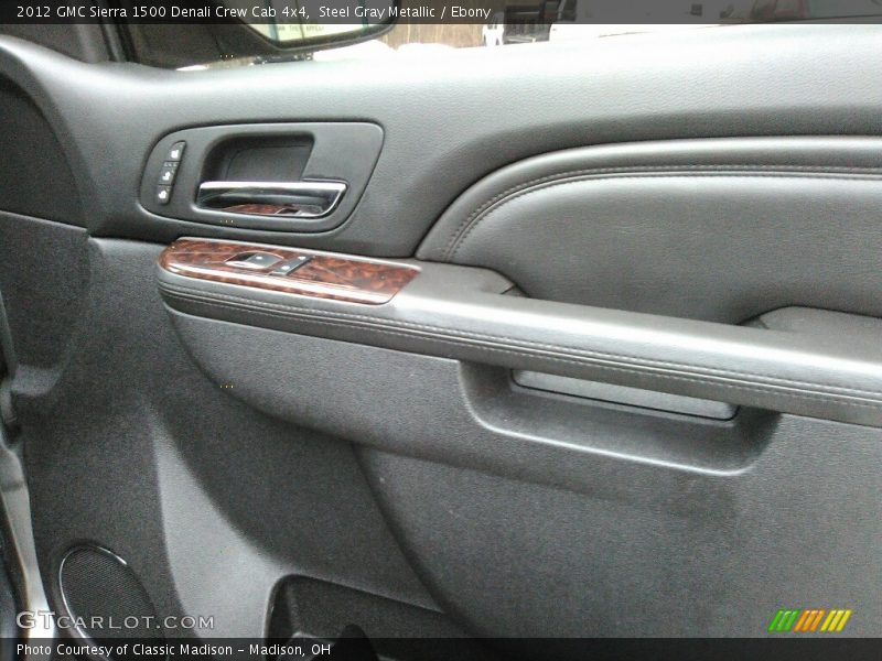Steel Gray Metallic / Ebony 2012 GMC Sierra 1500 Denali Crew Cab 4x4