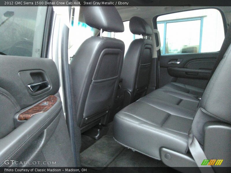 Steel Gray Metallic / Ebony 2012 GMC Sierra 1500 Denali Crew Cab 4x4