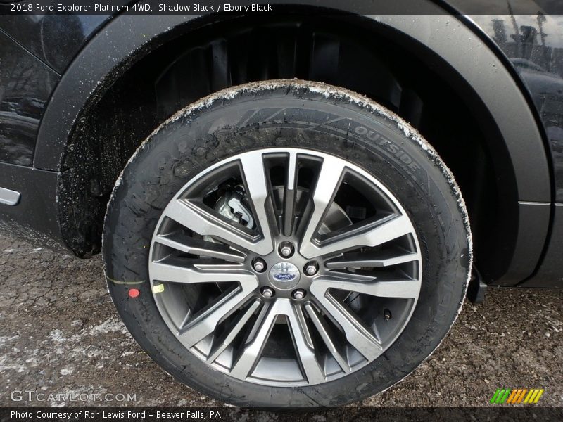 Shadow Black / Ebony Black 2018 Ford Explorer Platinum 4WD