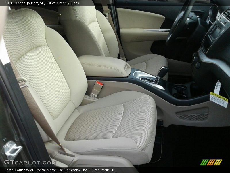 Olive Green / Black 2018 Dodge Journey SE