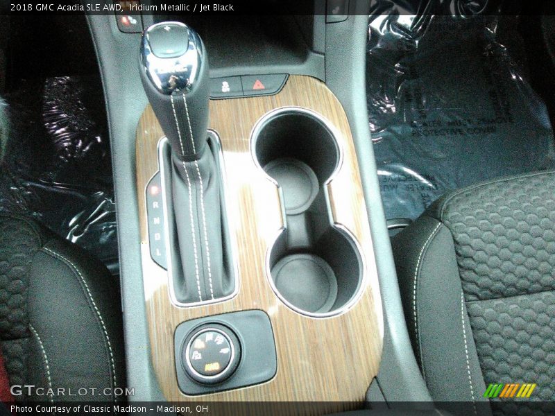 Iridium Metallic / Jet Black 2018 GMC Acadia SLE AWD