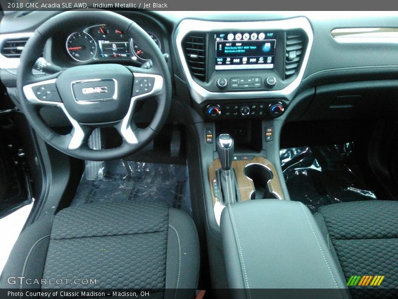 Iridium Metallic / Jet Black 2018 GMC Acadia SLE AWD