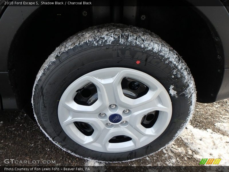 Shadow Black / Charcoal Black 2018 Ford Escape S