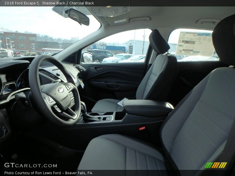 Shadow Black / Charcoal Black 2018 Ford Escape S