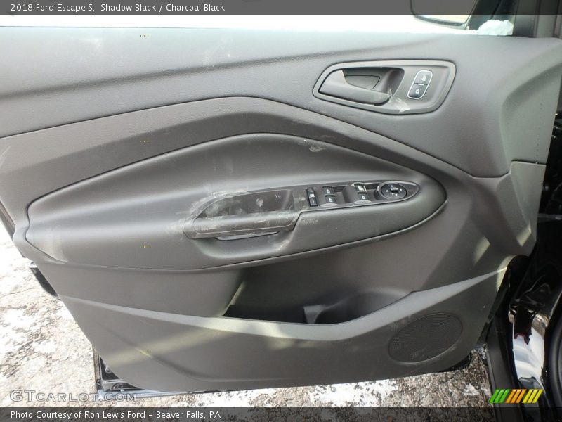 Shadow Black / Charcoal Black 2018 Ford Escape S