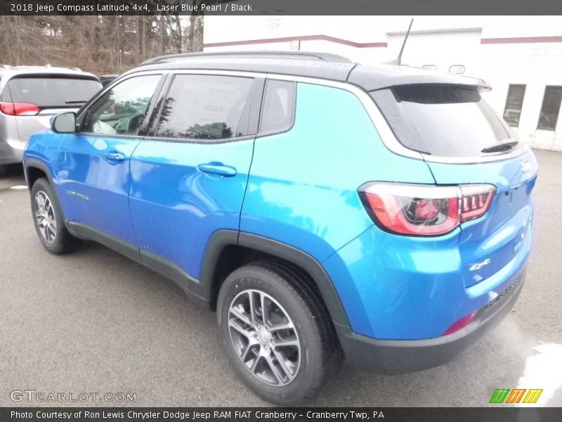 Laser Blue Pearl / Black 2018 Jeep Compass Latitude 4x4