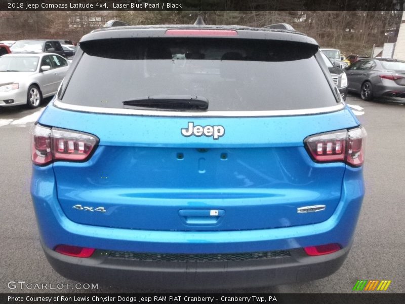 Laser Blue Pearl / Black 2018 Jeep Compass Latitude 4x4