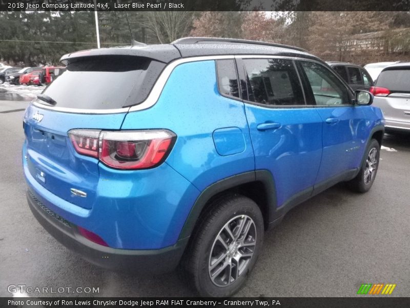 Laser Blue Pearl / Black 2018 Jeep Compass Latitude 4x4