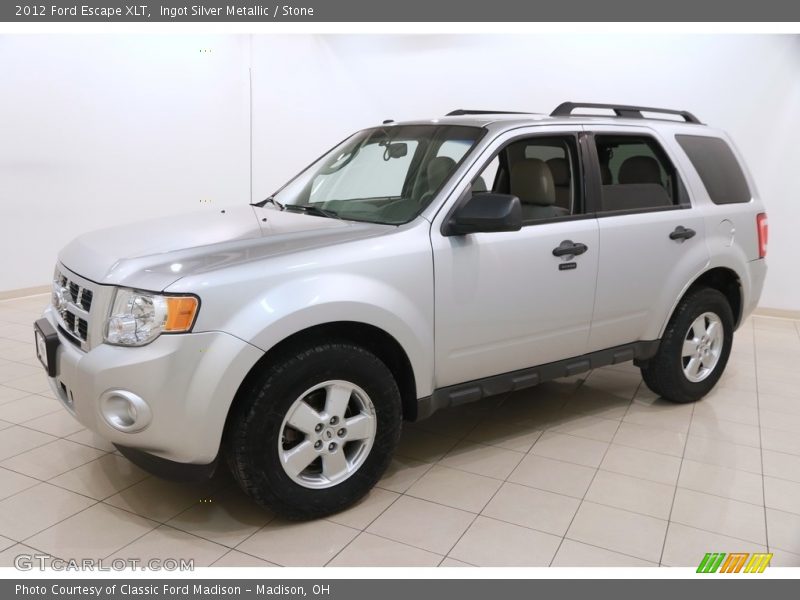 Ingot Silver Metallic / Stone 2012 Ford Escape XLT