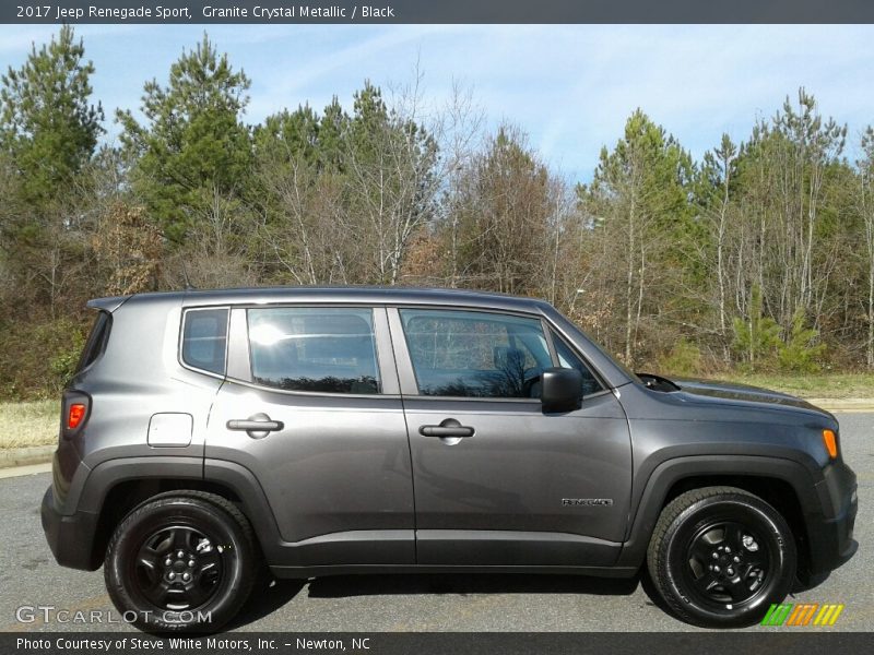 Granite Crystal Metallic / Black 2017 Jeep Renegade Sport