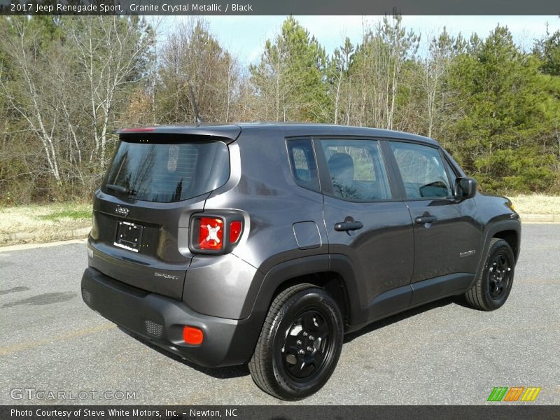 Granite Crystal Metallic / Black 2017 Jeep Renegade Sport