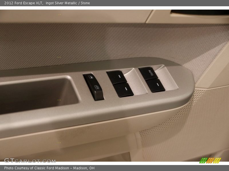 Ingot Silver Metallic / Stone 2012 Ford Escape XLT