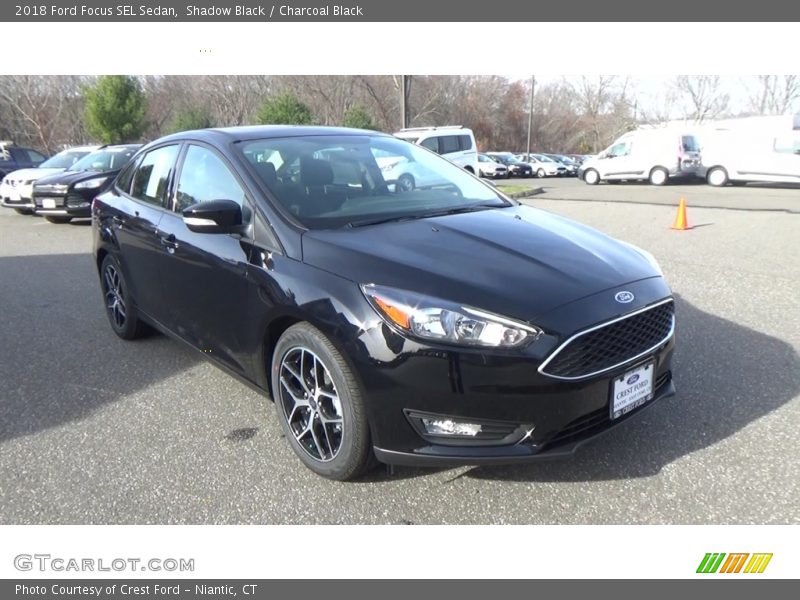 Shadow Black / Charcoal Black 2018 Ford Focus SEL Sedan