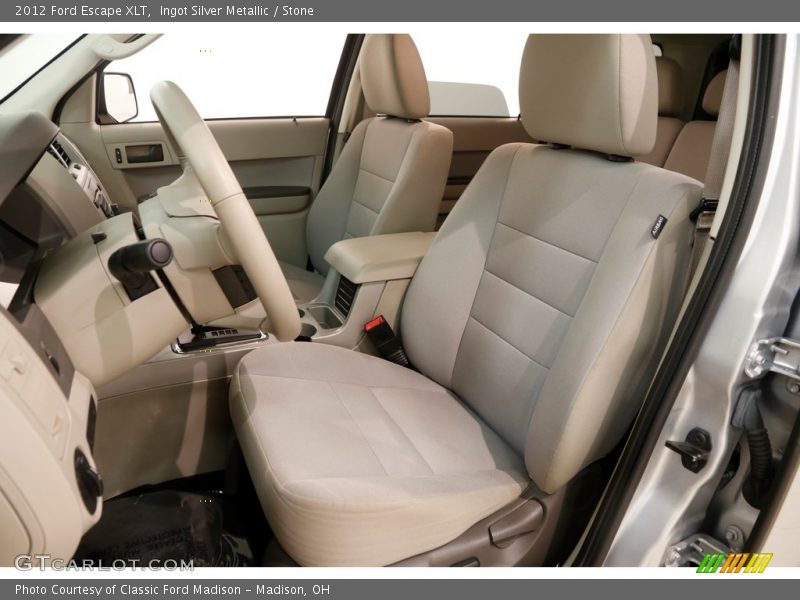Ingot Silver Metallic / Stone 2012 Ford Escape XLT