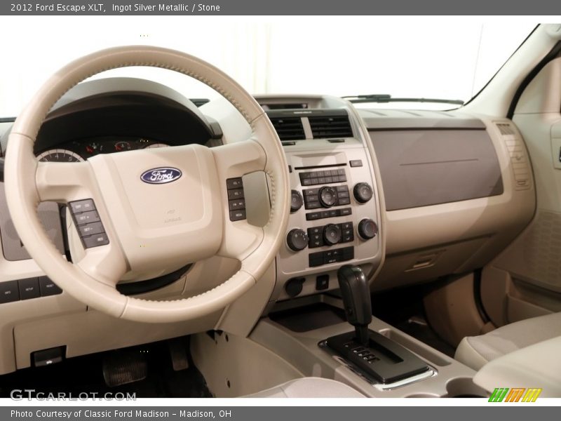 Ingot Silver Metallic / Stone 2012 Ford Escape XLT