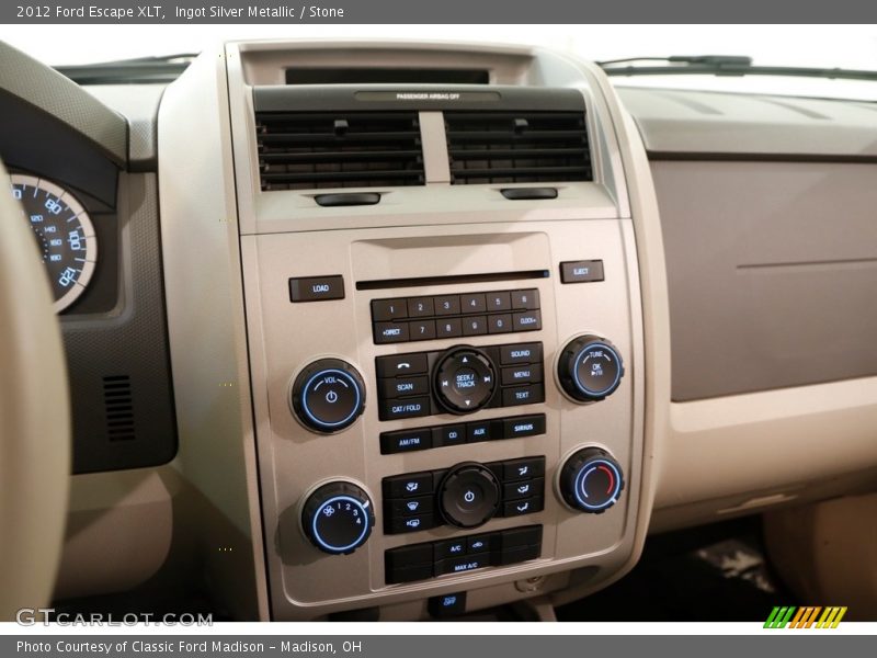 Ingot Silver Metallic / Stone 2012 Ford Escape XLT