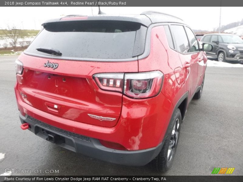 Redline Pearl / Black/Ruby Red 2018 Jeep Compass Trailhawk 4x4