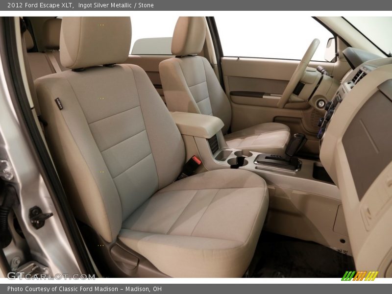 Ingot Silver Metallic / Stone 2012 Ford Escape XLT