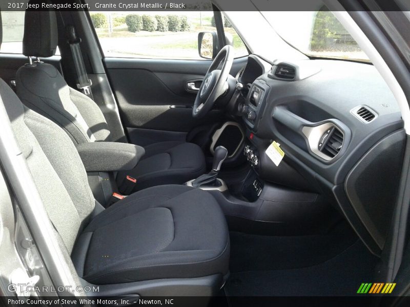 Granite Crystal Metallic / Black 2017 Jeep Renegade Sport