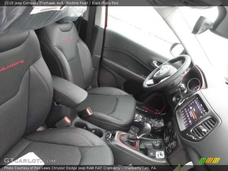 Redline Pearl / Black/Ruby Red 2018 Jeep Compass Trailhawk 4x4