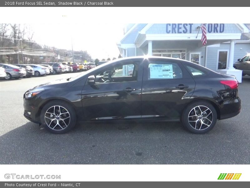 Shadow Black / Charcoal Black 2018 Ford Focus SEL Sedan