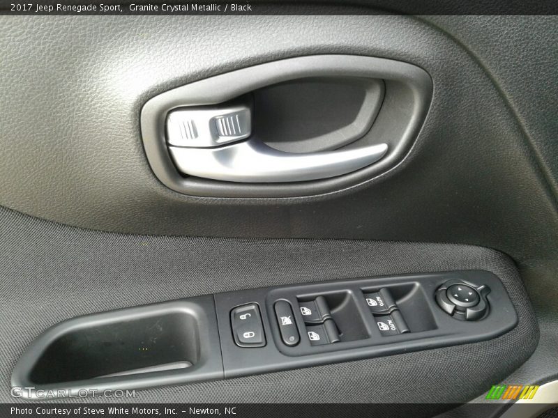 Granite Crystal Metallic / Black 2017 Jeep Renegade Sport