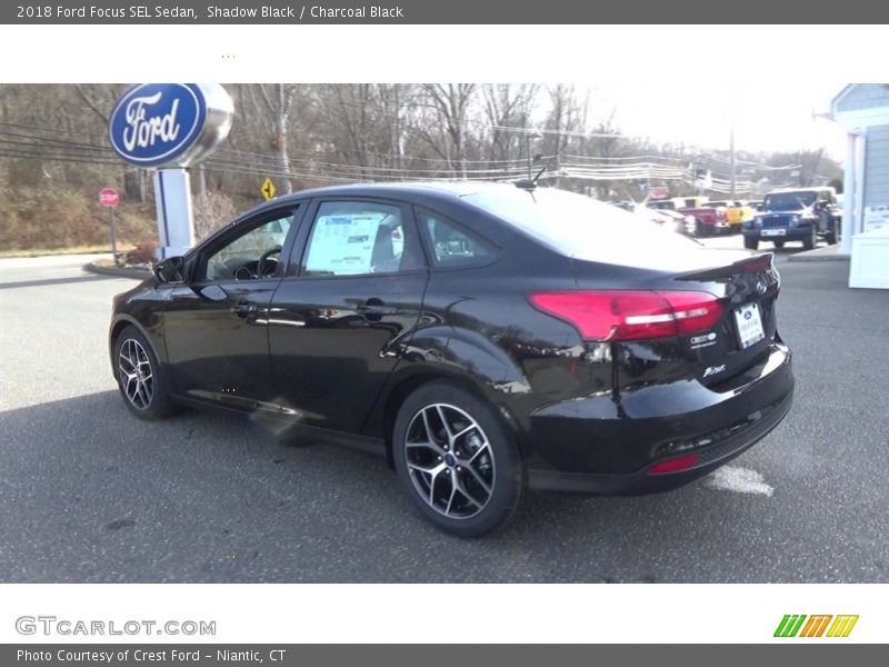Shadow Black / Charcoal Black 2018 Ford Focus SEL Sedan