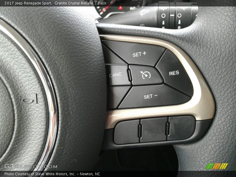 Granite Crystal Metallic / Black 2017 Jeep Renegade Sport