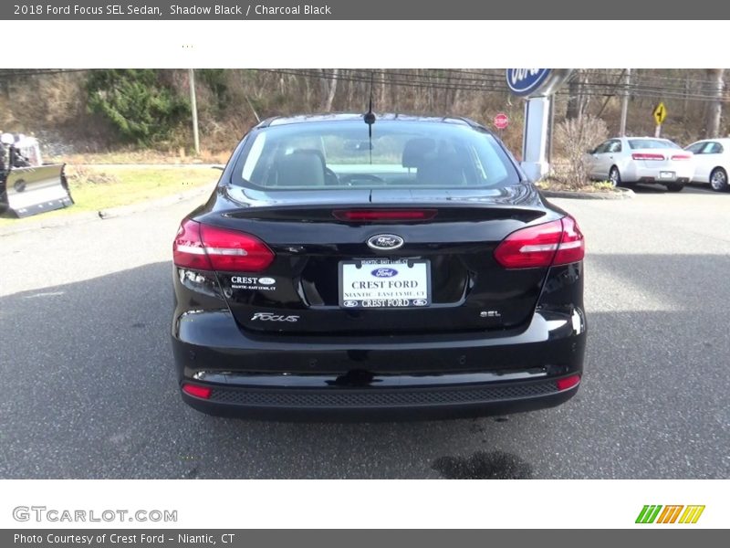 Shadow Black / Charcoal Black 2018 Ford Focus SEL Sedan