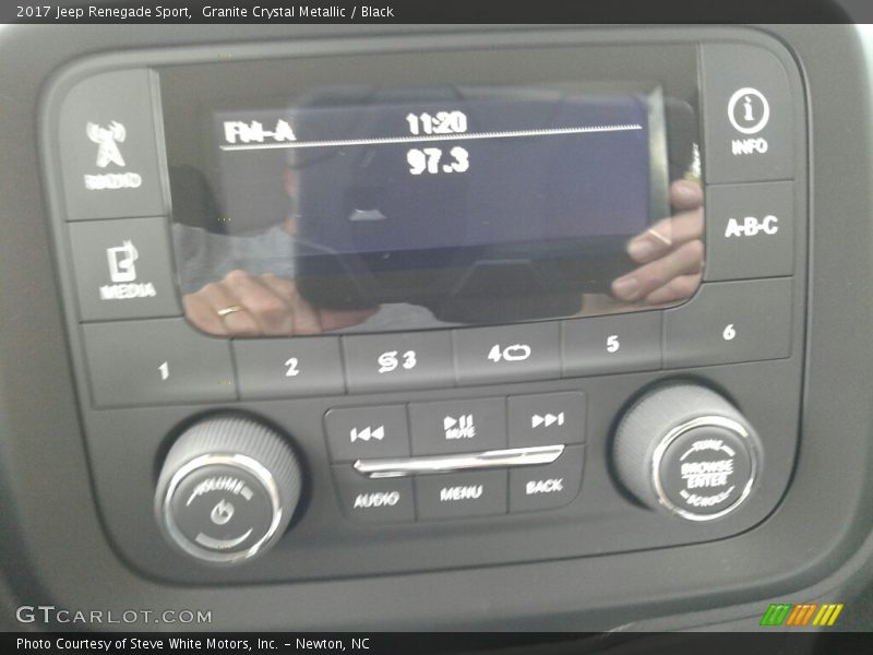 Granite Crystal Metallic / Black 2017 Jeep Renegade Sport