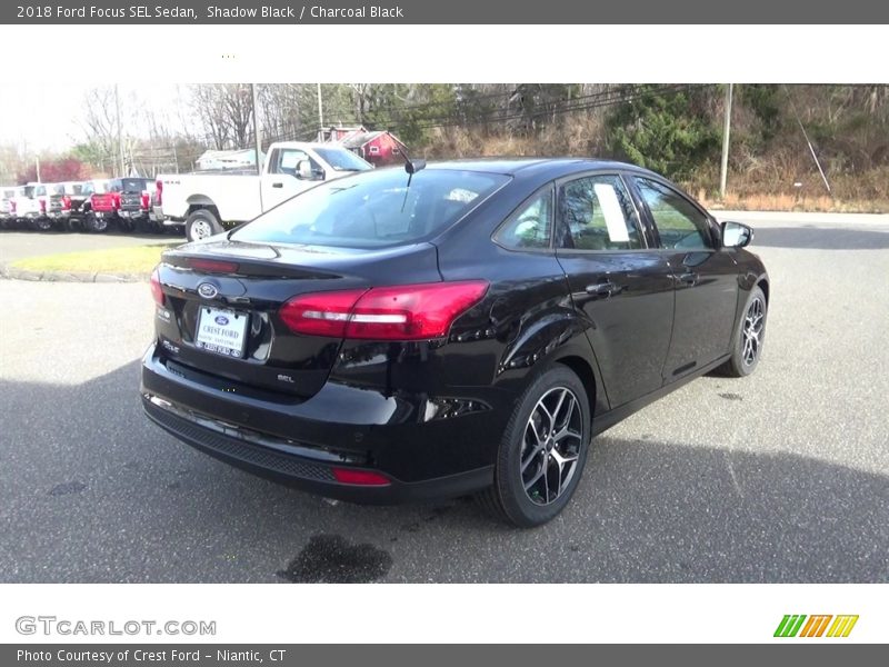 Shadow Black / Charcoal Black 2018 Ford Focus SEL Sedan