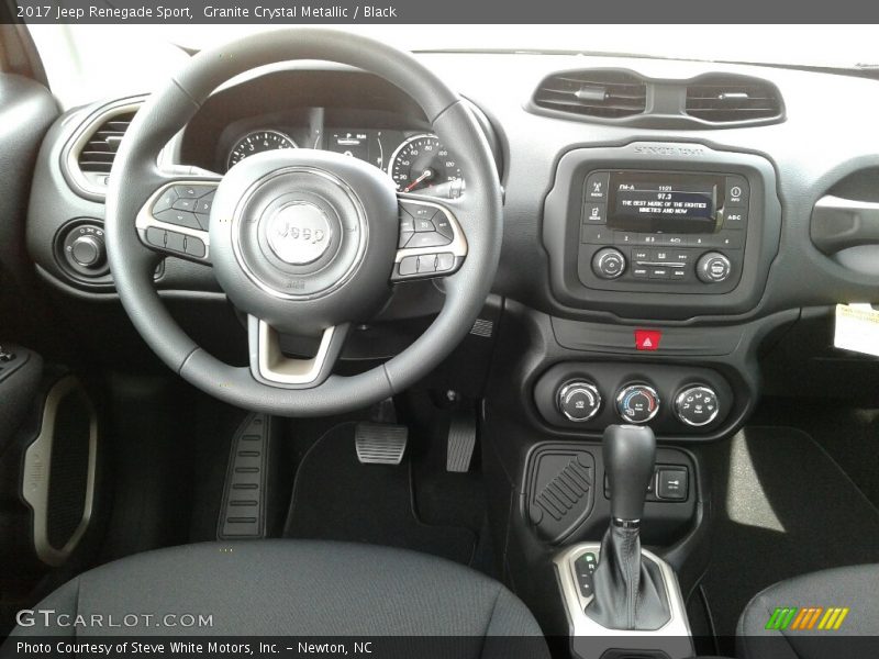 Granite Crystal Metallic / Black 2017 Jeep Renegade Sport