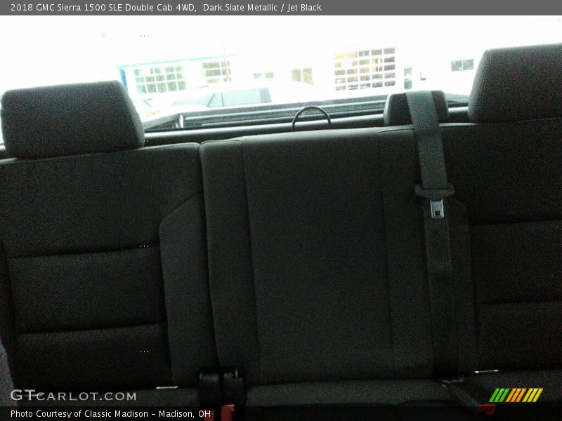Dark Slate Metallic / Jet Black 2018 GMC Sierra 1500 SLE Double Cab 4WD