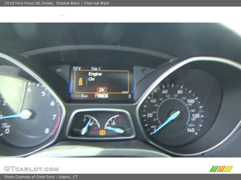 Shadow Black / Charcoal Black 2018 Ford Focus SEL Sedan