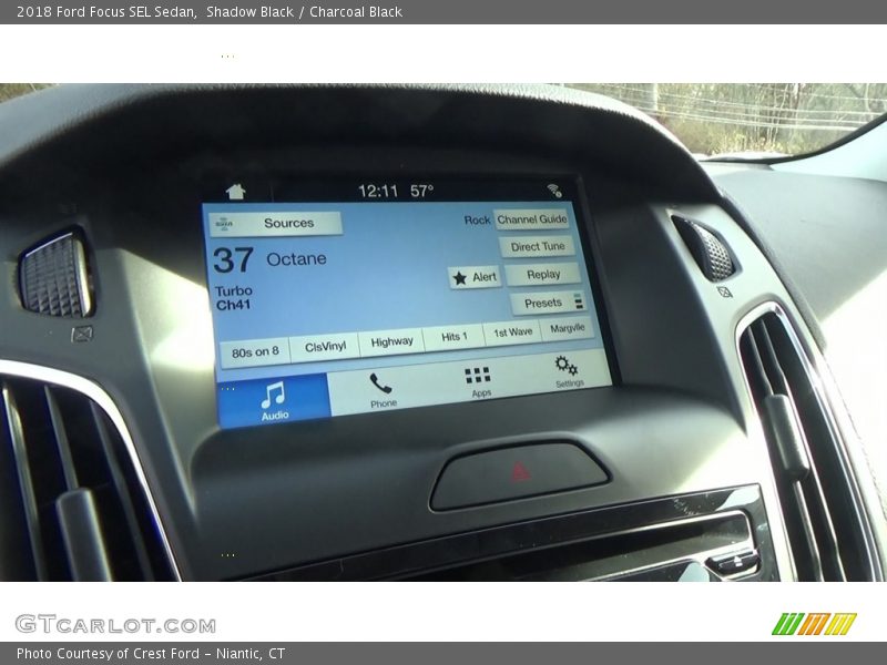 Shadow Black / Charcoal Black 2018 Ford Focus SEL Sedan