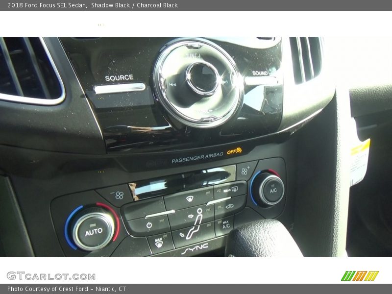 Shadow Black / Charcoal Black 2018 Ford Focus SEL Sedan