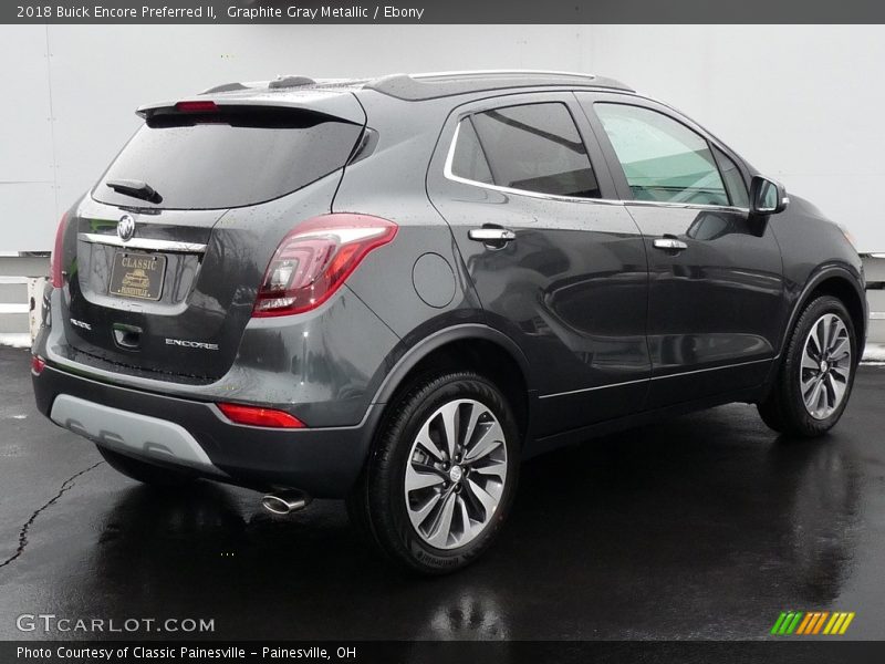 Graphite Gray Metallic / Ebony 2018 Buick Encore Preferred II