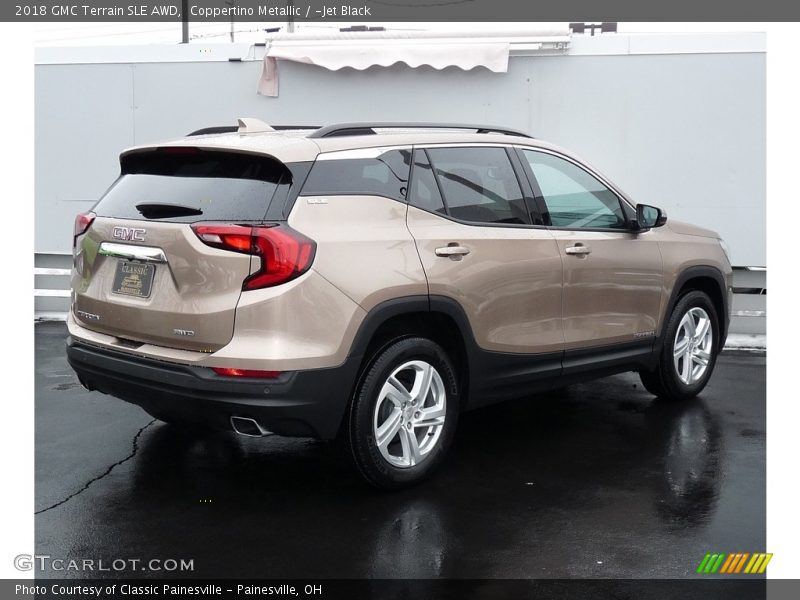 Coppertino Metallic / ­Jet Black 2018 GMC Terrain SLE AWD
