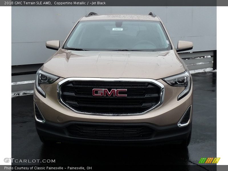 Coppertino Metallic / ­Jet Black 2018 GMC Terrain SLE AWD