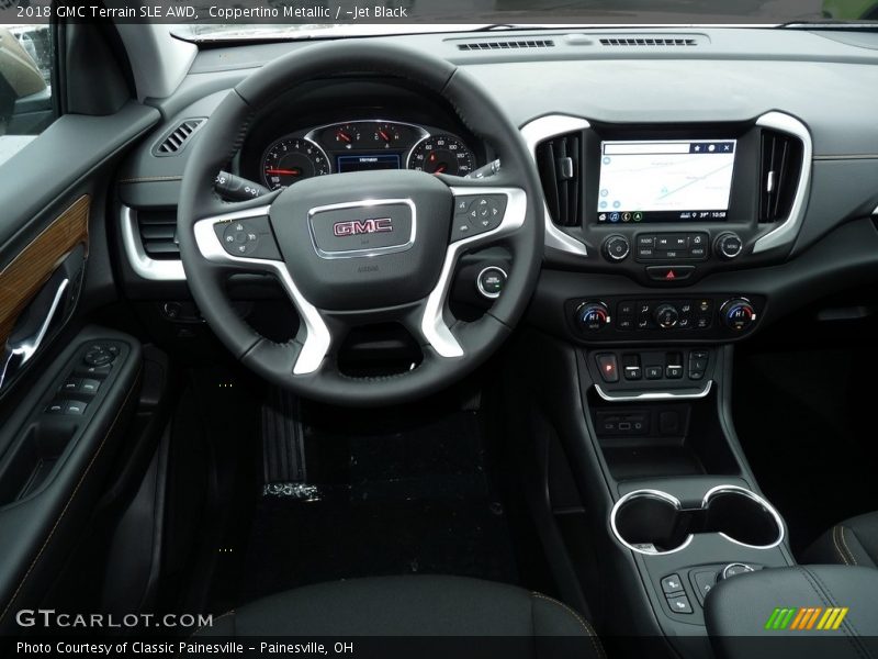 Coppertino Metallic / ­Jet Black 2018 GMC Terrain SLE AWD