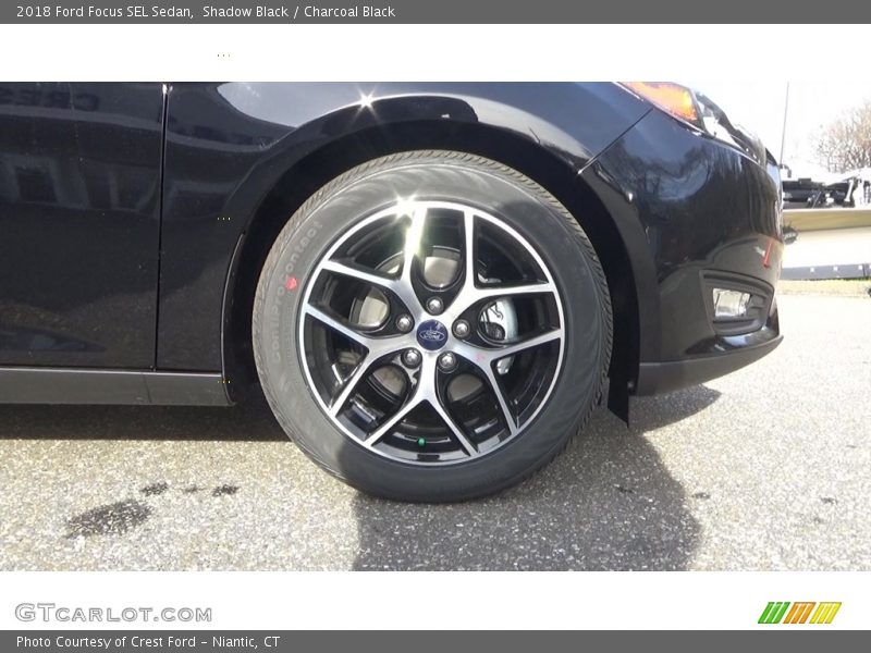 Shadow Black / Charcoal Black 2018 Ford Focus SEL Sedan
