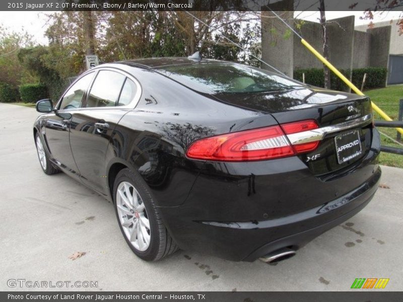 Ebony / Barley/Warm Charcoal 2015 Jaguar XF 2.0T Premium