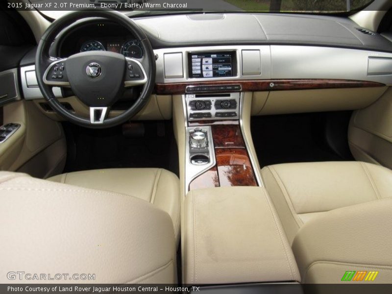 Ebony / Barley/Warm Charcoal 2015 Jaguar XF 2.0T Premium