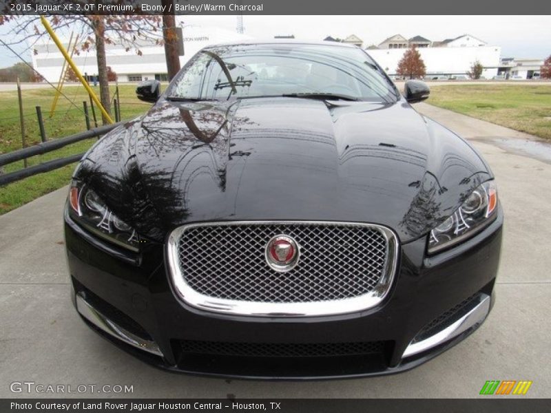 Ebony / Barley/Warm Charcoal 2015 Jaguar XF 2.0T Premium