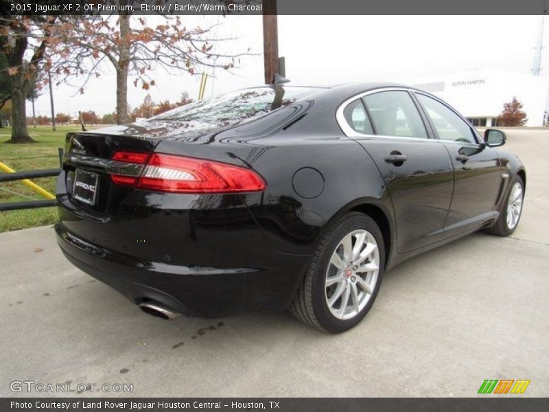 Ebony / Barley/Warm Charcoal 2015 Jaguar XF 2.0T Premium