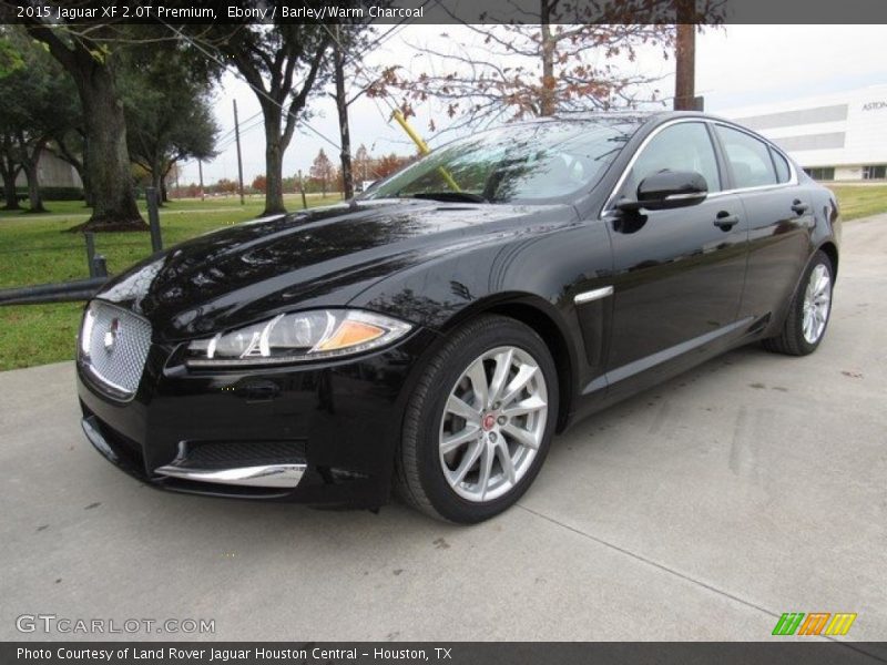 Ebony / Barley/Warm Charcoal 2015 Jaguar XF 2.0T Premium
