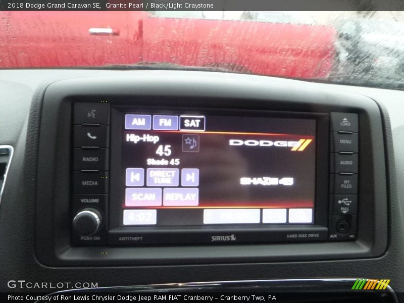 Granite Pearl / Black/Light Graystone 2018 Dodge Grand Caravan SE