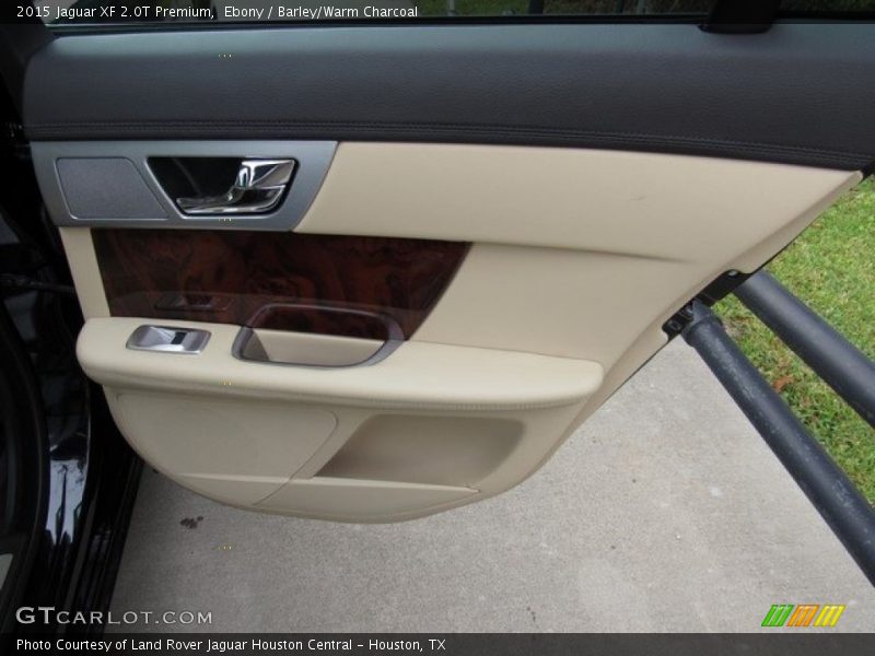 Ebony / Barley/Warm Charcoal 2015 Jaguar XF 2.0T Premium