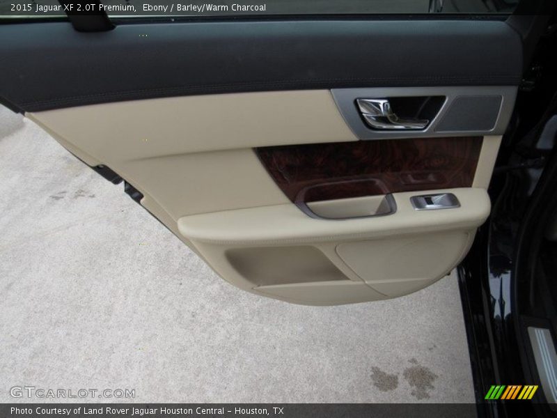Ebony / Barley/Warm Charcoal 2015 Jaguar XF 2.0T Premium